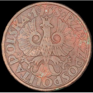 Poland. 5 Groszy 1938