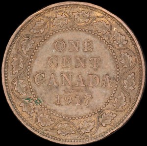 Canada. 1 Cent 1917