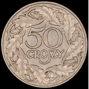 Poland. 50 Groszy 1923