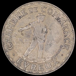 France. Evreux 1 Franc 1922