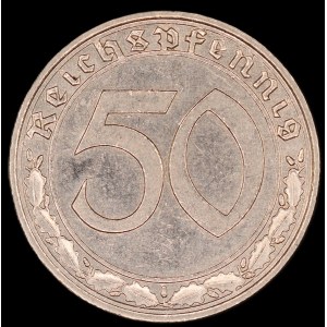 Germania. Terzo Reich 50 Reichspfenig 1939 A Berlino