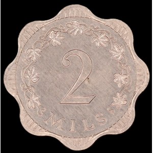 Malta. 2 Mils 1972