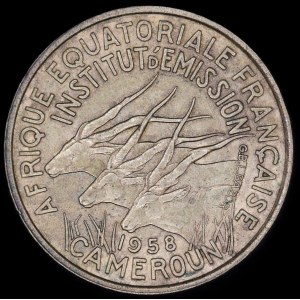 Cameroon. 25 Francs 1958