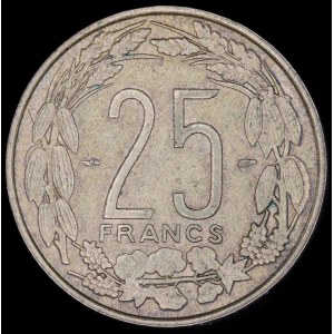 Cameroon. 25 Francs 1958