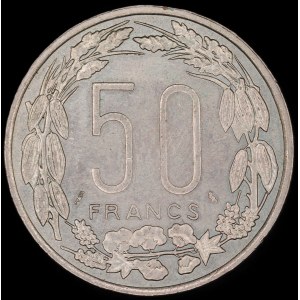 Central African Republic. 50 Francs 1961