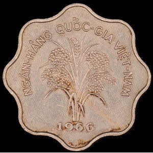 Vietnam. 5 Dong 1966