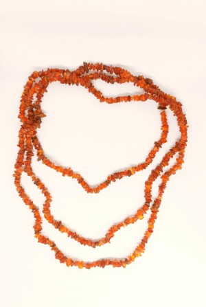 Natural amber necklace 100 cm