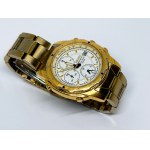 Zegarek Męski kwarcowy Seiko Chronograph pozłacany z datownikiem
