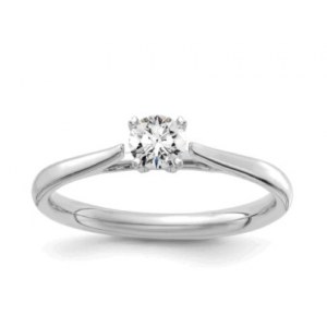 ANELLO IN ORO 1,89 GR CON DIAMANTE - SM15241-C025 NAT