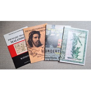 Piotr Kalinowski - Pieniądz papierowy Prusy i miasta Małomice 4 zeszyty