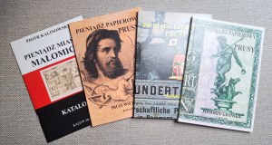Piotr Kalinowski - Paper money of Prussia and Malomice towns 4 notebooks