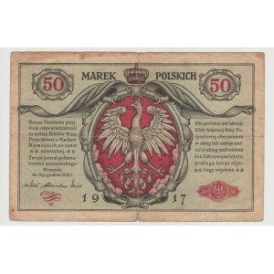 50 marek polskich 1916 jenerał