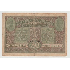 50 marek polskich 1916 jenerał