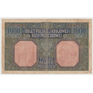 1000 marek polskich Generał 1916 - rzadsze