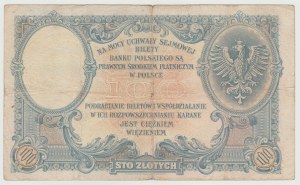 100 zloty 1919 - S.B. series.