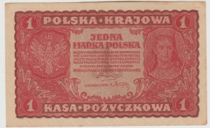 1 Polish mark 08.1919 - 1st Series EA