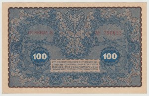 100 Polish marks 08.1919 - IH Serja G