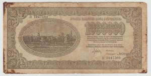 1,000,000 Polish marks 1923 - series B - 7 digits