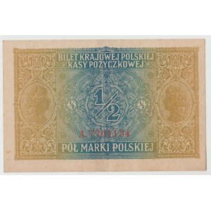 1/2 marki polskiej jenerał - seria A
