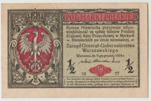 1/2 Polish mark general 1916 - B series