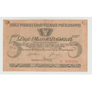 5 marek polskich maj.1919 - seria E