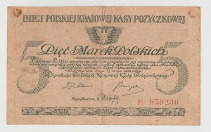 5 Polish marks May.1919 - E series