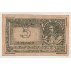5 marek polskich maj.1919 - seria E