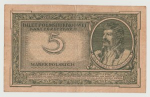 5 Polish marks May.1919 - E series