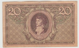 20 Polish marks May.1919 - series D