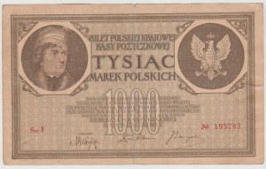 1000 Polish marks May.1919 - series F