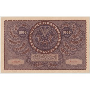 1000 marek polskich 08.1919 - II Serja A
