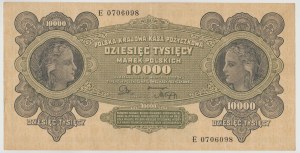 10,000 Polish marks 1922 - E series