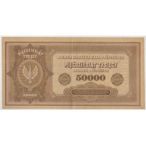 50.000 marek polskich 1922 - seria A