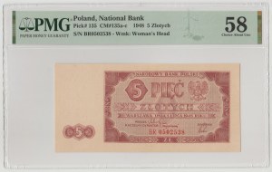 5 gold 1948 - BR - last series