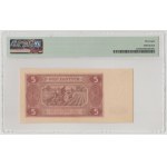 5 złotych 1948 - BR - ostatnia seria