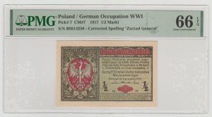 1/2 Polish mark 1916 General - B series
