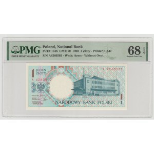 1 złoty 1990 - A