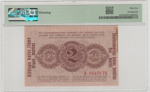 OBER-OST Kaunas 2 marks 1918 - rare