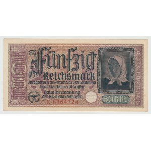 Niemcy okupacja 50 marek 1939-1944 - seria C