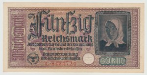 Germany occupation 50 marks 1939-1944 - C series