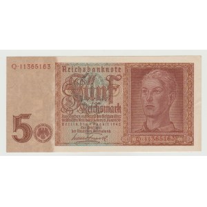 Niemcy III Rzesza 5 marek 1942 - seria Q