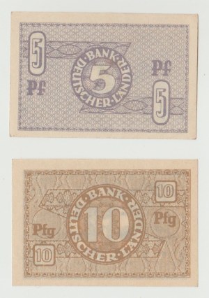 Germany Germany 5 and 10 fenig 1949