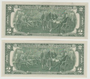 USA $2 1976 - C and E - Philadelphia and Richmond