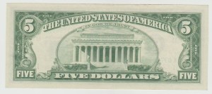 USA $5 1969 - K - Banuelos-Shultz - Star Note