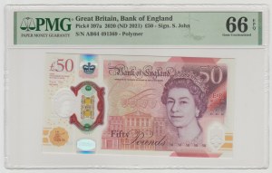 United Kingdom 50 pounds 2020(2021) - AB series