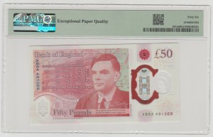 United Kingdom 50 pounds 2020(2021) - AB series