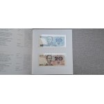 Incomplete album of NBP issues 1975-1993 - 9 banknotes
