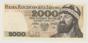 2000 PLN 1982 - BR