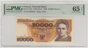 20,000 gold 1989 - W - rarer