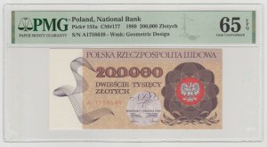200,000 zloty 1989 - A